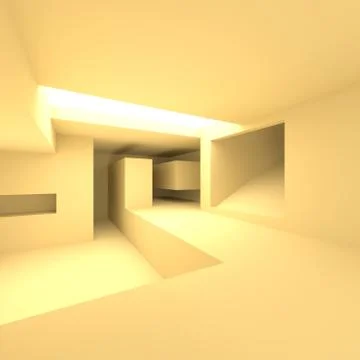 Abstract Architecture Stock Illustration