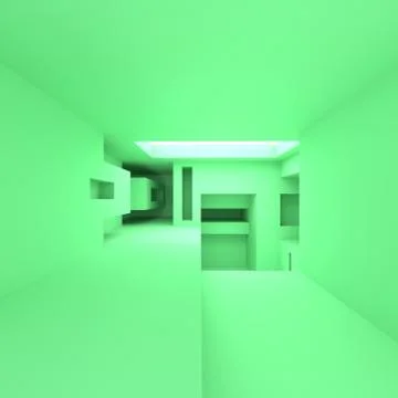 Abstract Architecture Stock Illustration