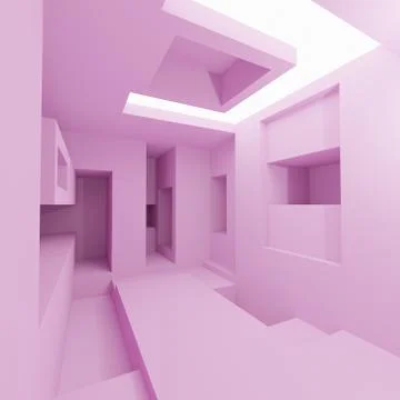 Abstract Architecture Stock Illustration