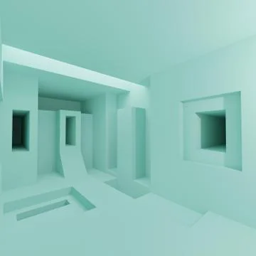 Abstract Architecture Stock Illustration