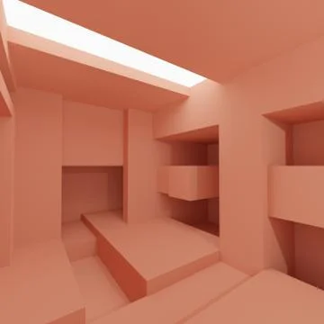 Abstract Architecture Stock Illustration