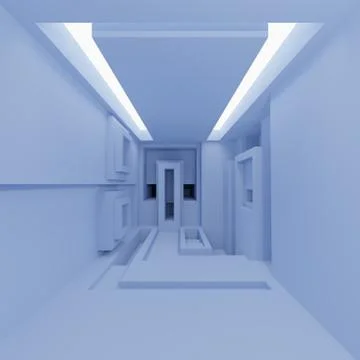 Abstract Architecture Stock Illustration