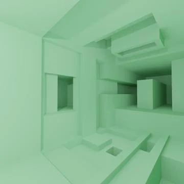 Abstract Architecture Stock Illustration