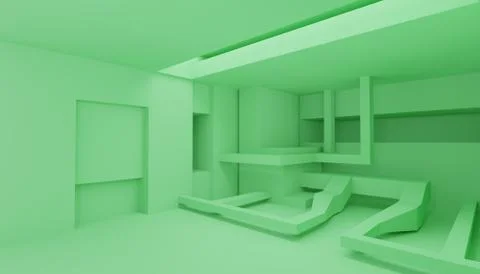 Abstract Architecture Stock Illustration