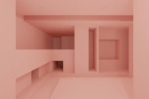 Abstract Architecture Stock Illustration