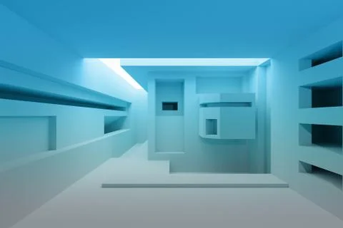 Abstract Architecture Stock Illustration