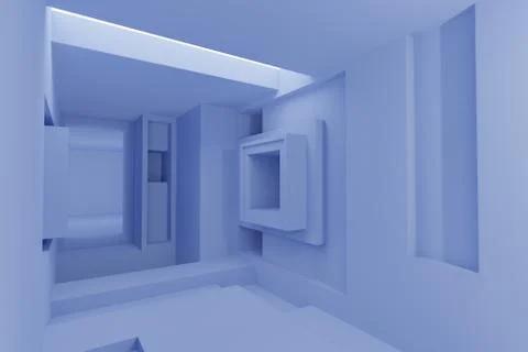 Abstract Architecture Stock Illustration