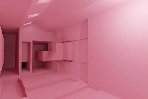 Abstract Architecture Stock Illustration