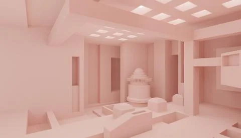 Abstract Architecture Stock Illustration