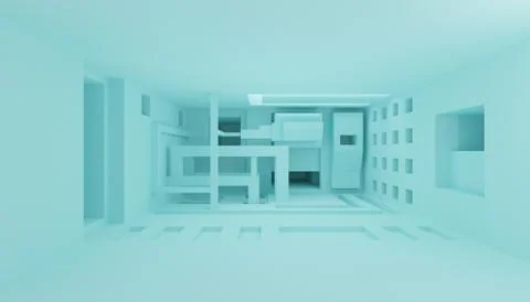 Abstract Architecture Stock Illustration