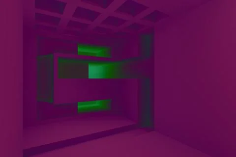 Abstract Architecture Stock Illustration