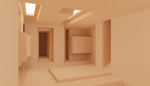 Abstract Architecture Stock Illustration