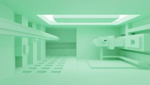 Abstract Architecture Stock Illustration