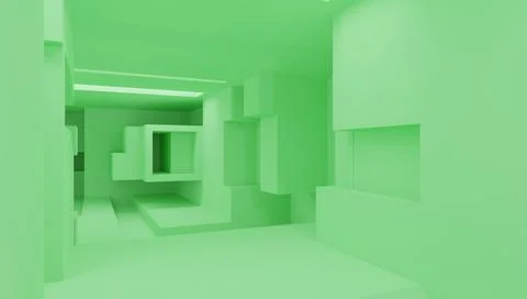 Abstract Architecture Stock Illustration