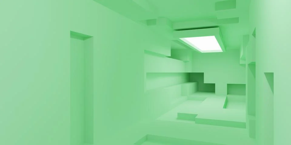 Abstract Architecture Stock Illustration