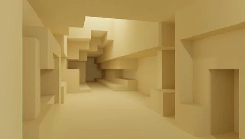 Abstract Architecture Stock Illustration