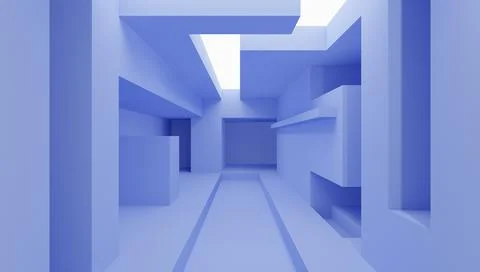 Abstract Architecture Stock Illustration