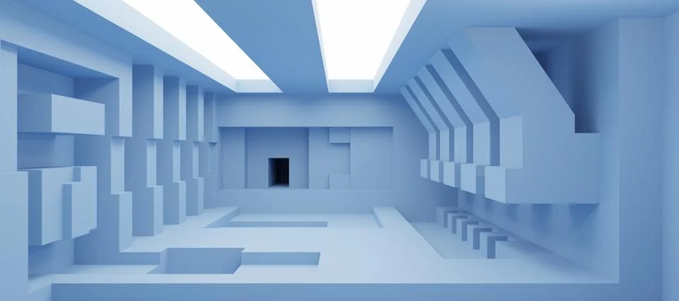 Abstract Architecture Stock Illustration