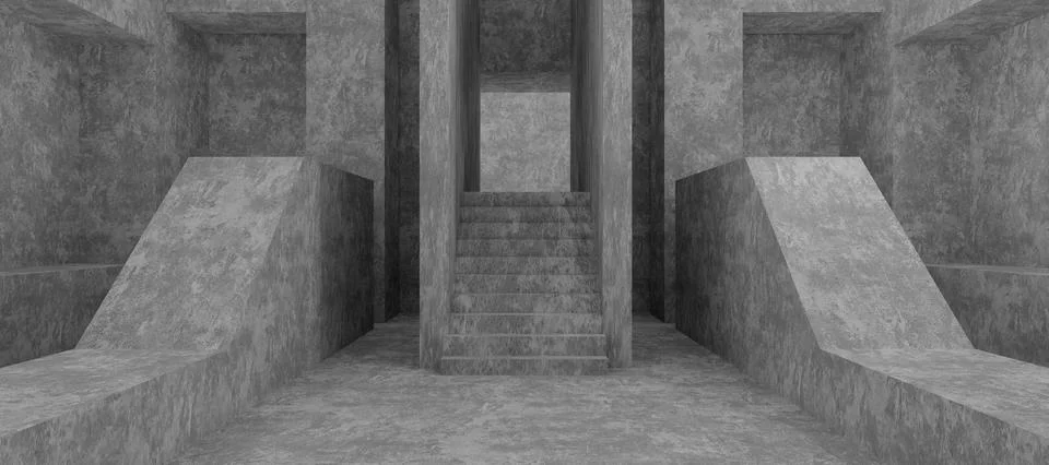 Abstract Architecture Stock Illustration