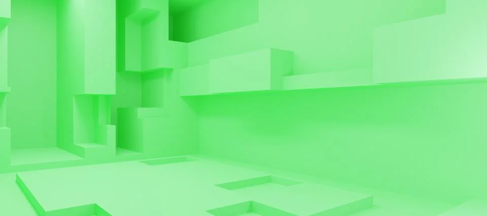 Abstract Architecture Stock Illustration