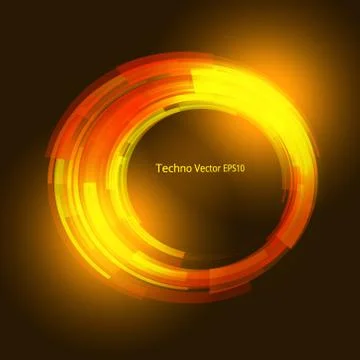 Abstract ardent background. Vector Stock-Illustration