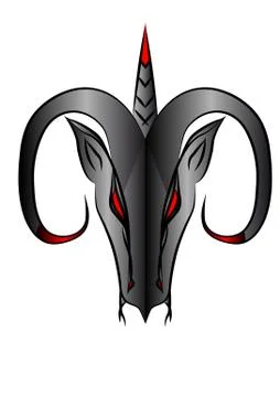 Abstract aries sign Stock Illustration