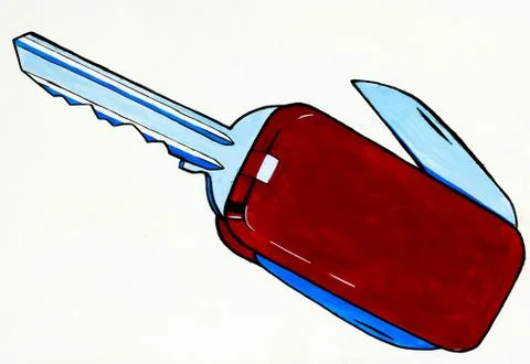 Abstract army knife Stock Photos