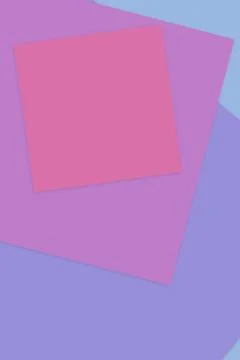 An abstract arrangement of overlapping colored rectangles creates a calm, m.. Stock Illustration