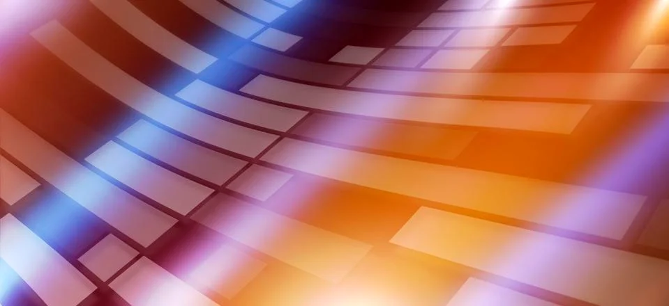 Abstract arrangement of various rectangle shapes Stock Illustration