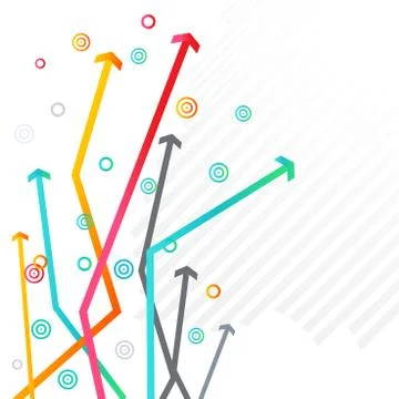 Abstract Arrow background element vector design. Business vector background t Stock Illustration