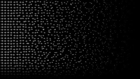 Abstract arrow direction. Technology background. 3D rendering Stock Illustration