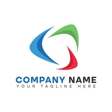 Abstract arrow icon logo. Stock Illustration