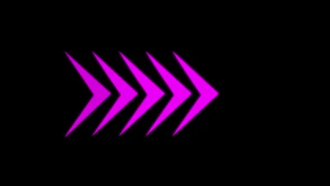 Abstract arrow loading bar icon animation on background. Stock Footage 332884736