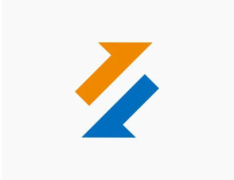 Abstract Arrow Logo Template Icon Vector Illustration Design Editable Resizab Stock Illustration