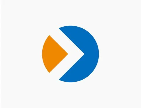 Abstract Arrow Logo Template Icon Vector Illustration Design Editable Resizab Stock Illustration