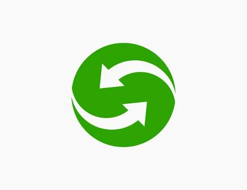 Abstract Arrow Logo Template Icon Vector Illustration Design Editable Resizab Stock Illustration