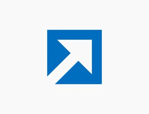Abstract Arrow Logo Template Icon Vector Illustration Design Editable Resizab Stock Illustration