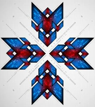 Abstract arrow pattern. Vector イラスト素材