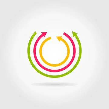 Abstract arrow Stock Photos