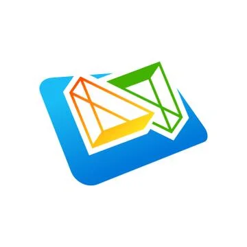 Abstract arrow sign Stock Illustration