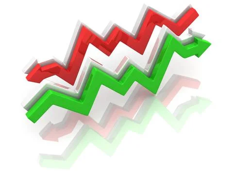 Abstract Arrows. 3d Abstract Arrows Copyright: xZoonar.com/MaksymxYemelyan... Stock Photos