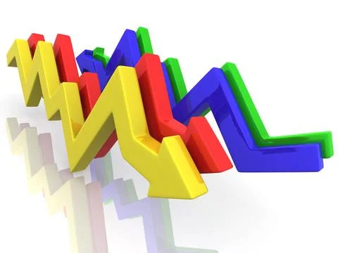 Abstract Arrows. 3d Abstract Arrows. 3d Copyright: xZoonar.com/MaksymxYeme... Stock Photos