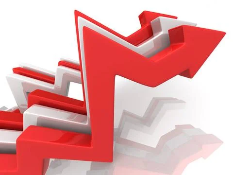 Abstract Arrows. 3d Abstract Arrows Copyright: xZoonar.com/MaksymxYemelyan... Stock Photos
