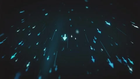 Abstract Arrows 3d Business Technology Background Stock Footage 340154299