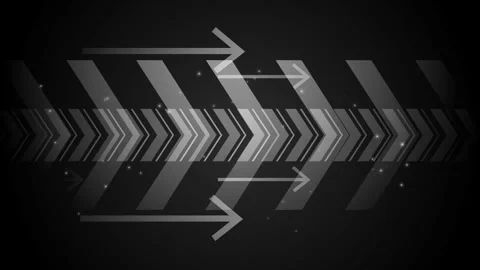 Abstract arrows and chevrons moving across background speed progress direct.. Stock Footage 339277040