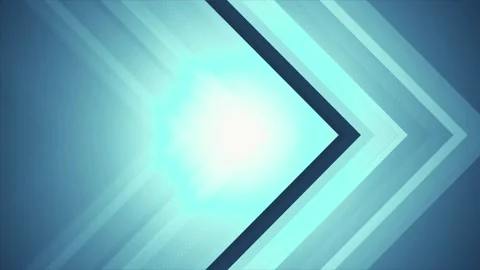 Abstract arrows animation looping background dynamic light teal direction Stock Footage 327571737