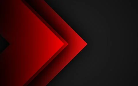 Abstract arrows on a background banner. Vector illustration. Stock Illustration