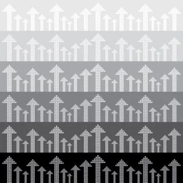 Abstract arrows background Seamless pattern  Vector Stock Illustration