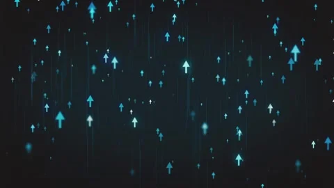 Abstract Arrows Business Technology Background Stock Footage 338332187