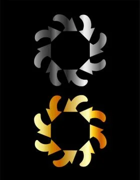 Abstract arrows design element  Stock Illustration